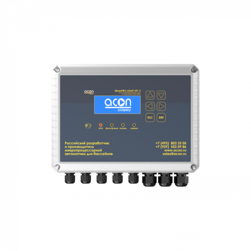 Система беcхлорной дезинфекции ионами серебра и меди Acon SilverPRO LIGHT SPL 3.1