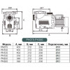 Насос Pool King PH300, 24,4 м³/час, 220В