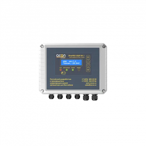 Система беcхлорной дезинфекции ионами серебра и меди Acon SilverPRO LIGHT SPL 1