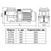 Насос Pool King STP75 с префильтром (8 м³/ч, 220 В)