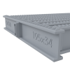 Угловой сегмент Acon 195x34мм, цвет серый